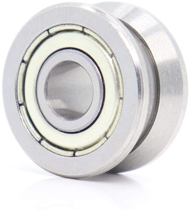 Roulement LV20/7 ZZ à rainure en V de 7x22x11mm pour guidage de rail