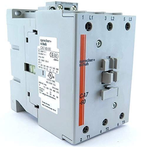 SPRECHER & SCHUH CA7-60-00-220W 60A 240VAC, Electrical Motor CONTACTOR