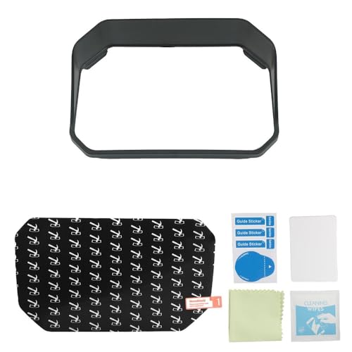 Protection écran moto haute finition avec pare-soleil pour tableau de bord Adventure et GS