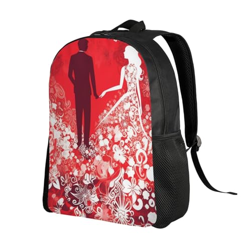 Mochila para mujer y hombre Silhouette of Love impermeable miniatura 2