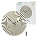 Price comparison product image Hama "Barbados Wall Clock, Quartz Clock, No Ticking, Ø 30 cm, grey-green