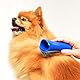 Tangle Teezer Pet Teezer Fellpflegebürste für kleine Hunde – Hundebürste für Trocken- oder Badegebrauch – Die perfekte Bürste für Hunde – Dunkelblau & Hellblau