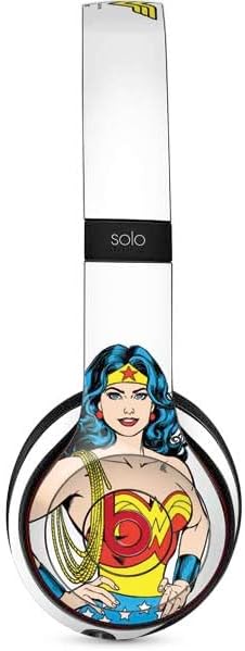 Skinit Decal Audio Skin Compatible with Beats Solo 3 Wireless - Officially Licensed DC Comics Wonder Woman Design