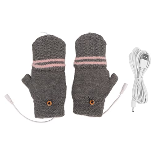 Gants chauffants USB double face en fibre de carbone pour un confort thermique total