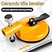 Heavy Duty Floor Gaps Fixer Tool,Leveling Suction Cup Flooring Tool,Tile Countertop Installation Tools,Aluminum Alloy Wall Tile Leveler,Floor Gaps Repair for Granite,Stone,Marble,Slab
