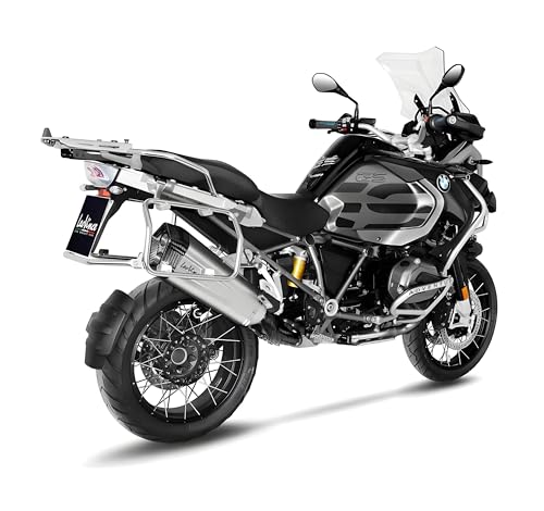 Endschalldämpfer/Auspuffanlage LeoVince SLIP-ON SBK LV-12, Titanium, Carbon Kappe, mit Zulassung für BMW R 1200 GS/Adventure- R 1250 GS/Adventure