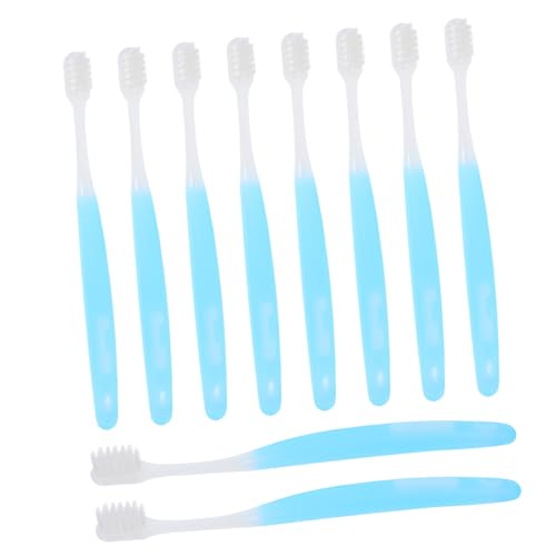 WEKADRIN 10 Piezas Cepillo Dental Extra Suave para Encías Sensibles Cabezal y Pequeño para Limpieza Precisa Diseño Compacto y Ligero para Viaje y Uso Diario