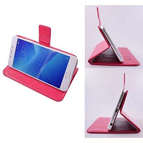 TienJueShi Rosa Premium Retro Stand Portafoglio TPU Silicone Caso per TCL 20 PRO 5G 6.67 inch in Pelle Case Copertina Custodia Protettiva Cover