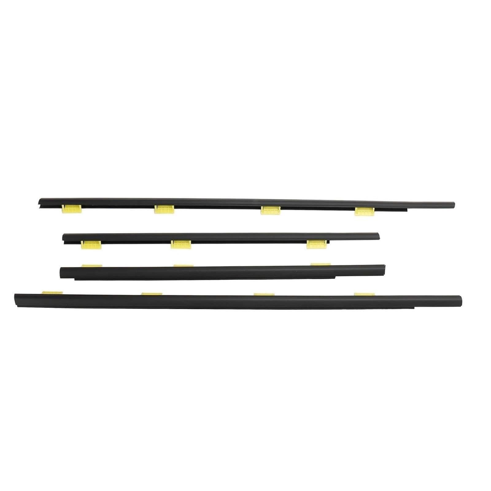 Spgsgmgtxt One Color For Cr-V 2002-2006 Weatherstrip Window Seal 4Pcs (Oe# 72410-Sca-E01) Beltline Molding