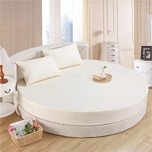 Couvre-lit de lit rond en coton de qualité supérieure 200cm