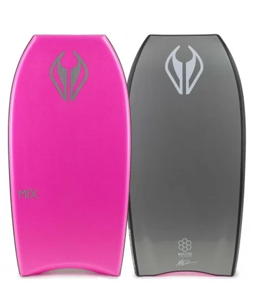 NMD Bodyboard Deck Tabla Mix Control PE Pink/Silver 38