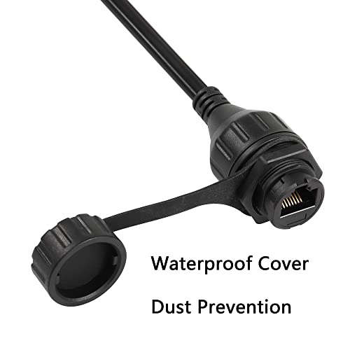 Cable de Extensión RJ45 30 cm Cat5E Impermeable miniatura 5