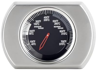S91005 Grill Temperature for Napoleon Prestige/Built-in Prestige 500 Accessories, Napoleon Rogue XT/SE 425 525 625 Series Parts, Napoleon Prestige PRO 500/665/825 Series Grill Thermometer Replacement