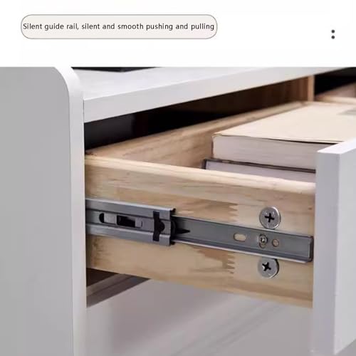 Rangement à chaussures étroit avec 2 tiroirs dissimulés pour chambre