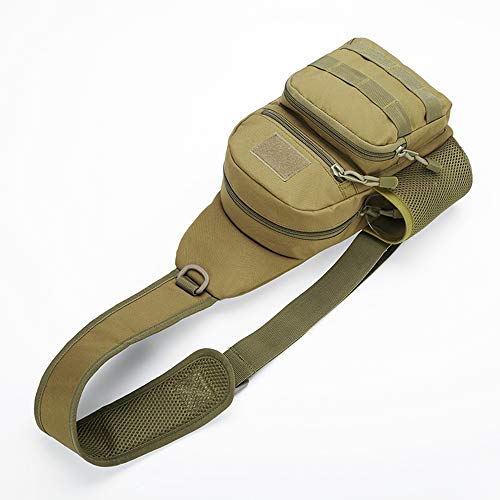 Saco de tórax unissex, Romacci Saco de tórax masculino feminino sacola esportiva camuflagem Grande t
