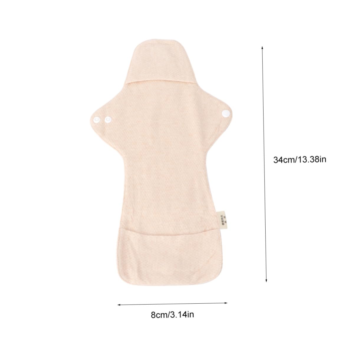 MAGICLULU 4 Piezas almohadillas mamá compresas menstruales reutilizables diarios Toalla sanitaria lavable toalla higiénica portátil toalla sanitaria tela Núcleo central