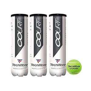 Tecnifibre tennisballen Court Bipack 12 ballen 3×4
