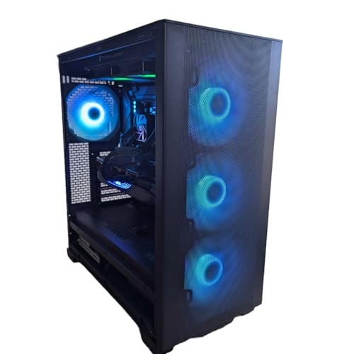 Centaurus Proton 3 Gaming Computer - Intel Core i9-14900K 5.7GHz 24-Core, GeForce RTX 5080, 64GB DDR5 RAM, 360mm Liquid Cooler, 2TB NVMe SSD, Win11 PRO, WiFi, 4K VR Gaming PC, ARGB