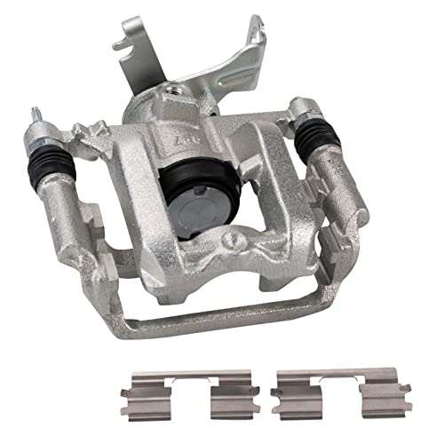 Image of TRQ Rear Driver and Passenger Side Brake Caliper Set Hardware Compatible with 13-17 Buick Encore 13-17 Chevrolet Sonic 15-17 Trax