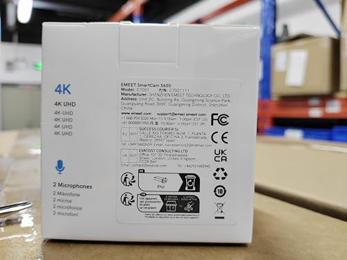 EMEET S600 4K Webcam for Streaming - Sony 1/2.55'' Sensor, PDAF Autofocus, 1080P@60FPS, 2 Noise Reduction Mics, Built-in Privacy Cover, 73° FOV, Streaming Camera for Live Commerce/Gaming/Beauty - Image 14