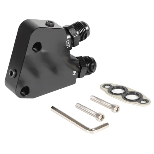 Adaptador de enfriador de aceite motor Corvette C5 C6 C7 GM LS1 LS2 LS3 LS6 LS7 LS9 Gen IV kit YMT