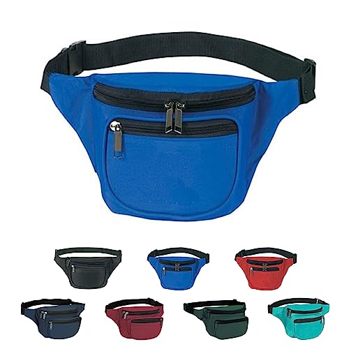 Yens FN-03 Fantasybag 3-zipper Fanny Pack - FN-03 Royal Blue, Azul Royal
