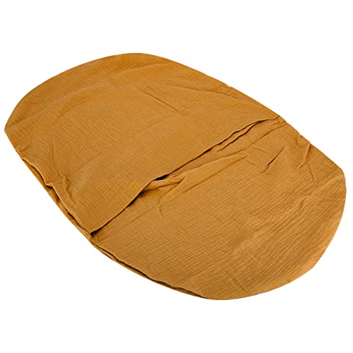 Ymiko Cot Tent, Crib Tent with Baby Crib Baby Cot Rail Cover for (Turmeric)