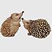 Gemini&Genius Hedgehog Animal Toys for Kids, Jungle Hedgehog Family Animal Toys, Forest Animals Figures Length Size for Kids Play, Cake Toppers, Party Favors, Flowerpot Plant Decors