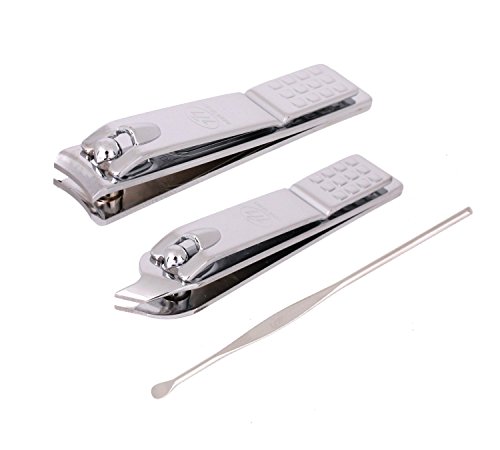 Kit de manucure pour ongles cassés set 3 pièces acier inoxydable