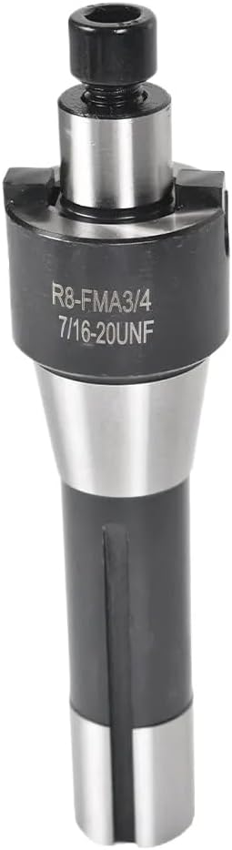 Quality 3/4 Inch R8 Shank Shell Milling Arbor Adapter Holder Compatible With Various Milling Machines