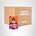 Bear Naked Granola Cereal, Vegan, Breakfast Snacks, Triple Berry Crunch (6 Bags)