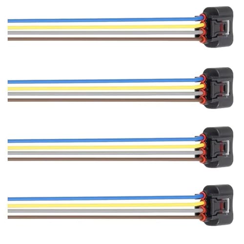 Arnés conector de bobina de encendido de 4 vías para Lexus HS250h 2010-2012, pack de 4 unidades
