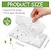 Mudder 4 Pieces Car Tissue Refills, Car Napkin Holder Refill Facial Auto Visor Travel Tissues, 3-ply 30 Sheets/pack, Soft and Smooth