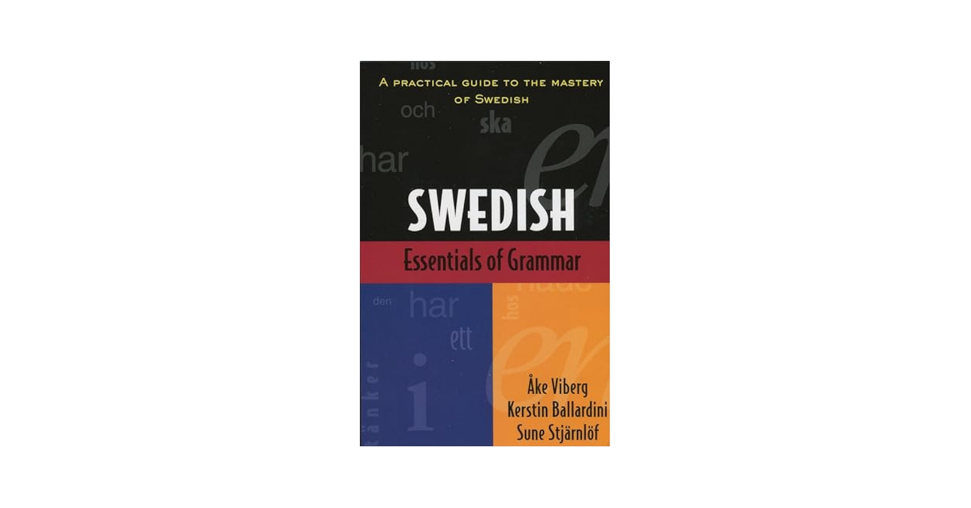 Amazon.com: Essentials of Swedish Grammar: A Practical Guide