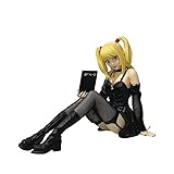 REOZIGN - Figura de Misa Amane, versión asiento Q Misa Amane, 10 cm, juego de manga ornamento hecho a mano para los fanáticos del anime regalo