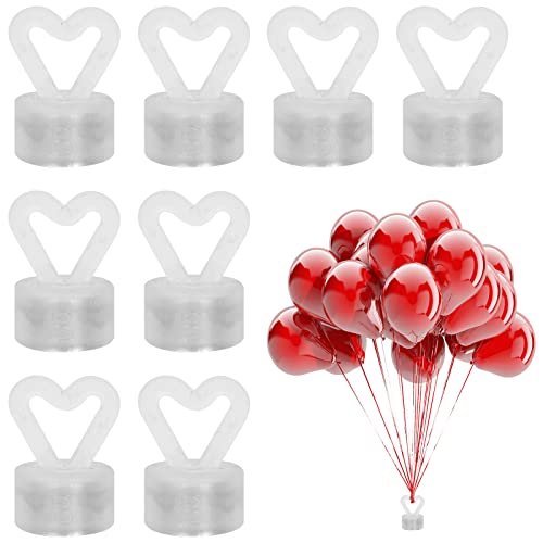 8 Pcs Poids des Ballons, Poids Ballon Helium Poid, Poids Ballons en Plastique, Aimants Poids des Ballon, Poids à usage répété Poids, pour Décorations de Fête, Mariage, d'anniversaire, Fêtes Enfants