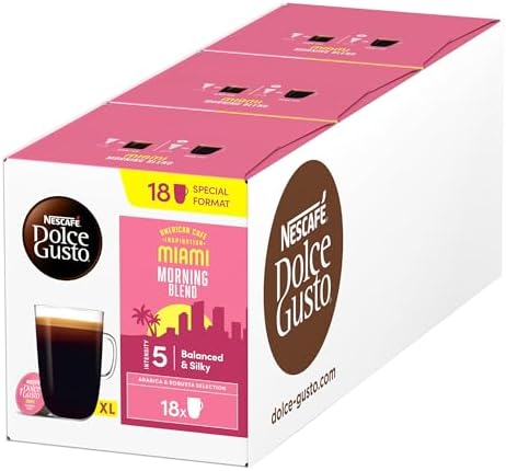 NESCAFÉ DOLCE GUSTO Miami Morning Blend Kaffeekapseln (3 x 18 Kapseln)