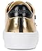 KARL LAGERFELD Paris Women's Sneaker, Gold/Black, 7.5