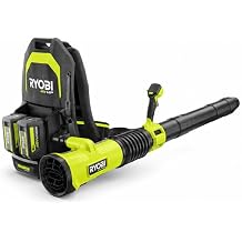 RYOBI 40V HP Brushless Whisper Series 180 MPH 850 CFM Cordless Battery Backpack Leaf Blower with 8.0 Ah Battery and Charger