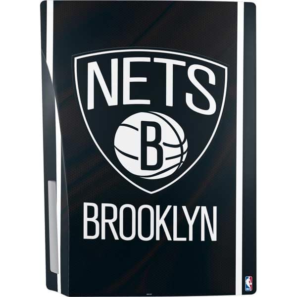 Skinit Decal Gaming Skin Compatible with PS5 Bundle - Officially Licensed NBA Brooklyn Nets Jersey Design
