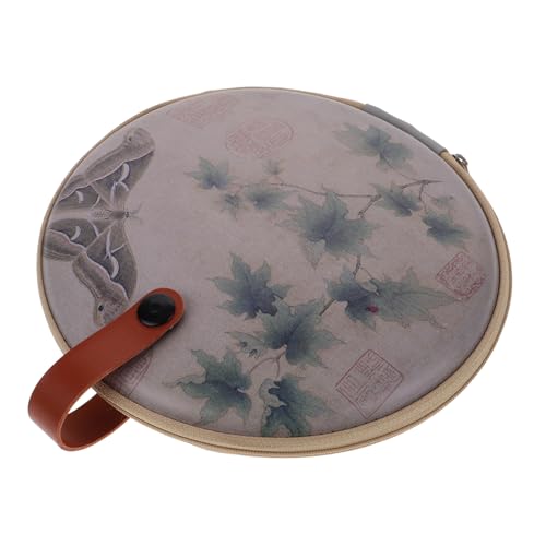 Ciieeo Mini Tea Bag Storage Container Compact Fabric Puerh Tea Box for Kitchen Countertop
