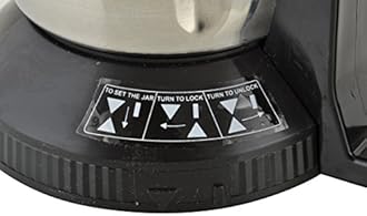 Panasonic AC-310MA 600 ML Multi Jar Steel With Safety Lock (Black) (Suitable For MX Series Models AC560, AC555, AC460, AC400, AC360, AC350, AC310, AC300, AC250, AC220, AC210)