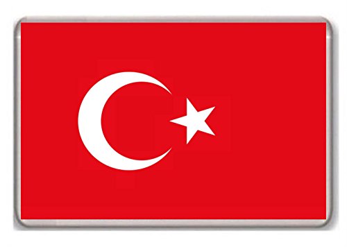 Photosiotas Bandiera della Turchia/Frigorifero/Magnete.
