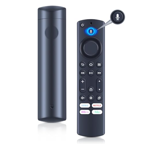 NS-RCFNA-21 Voice Replacement Remote for Insignia TV NS-50DF710NA21 NS-50DF711SE21 NS-50F301NA22 NS-40D510NA21 NS-42F201NA22 NS-43DF710NA21 NS-70DF710NA21 NS-55DF710NA21