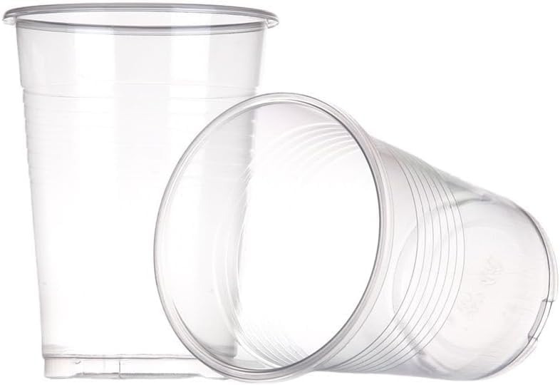 ABD Vaso Transparente plástico 330cc 100u, 100 Unidad (Paquete de 1)