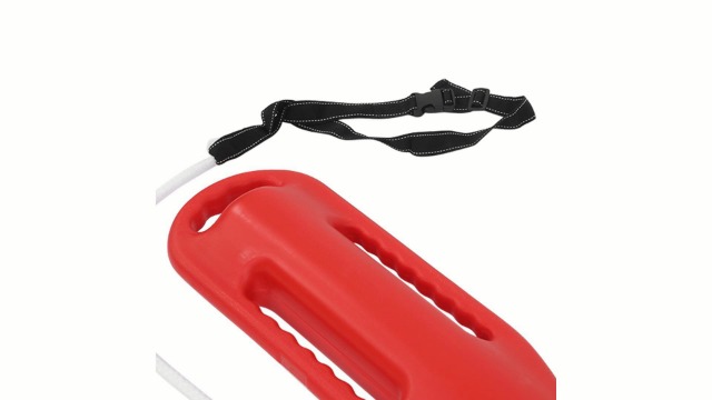 Boa Da Nuoto Gonfiabile OPENWATER XL - Sicurezza Con Tasca Impermeabile 28L, Verde Neon - Foto 5