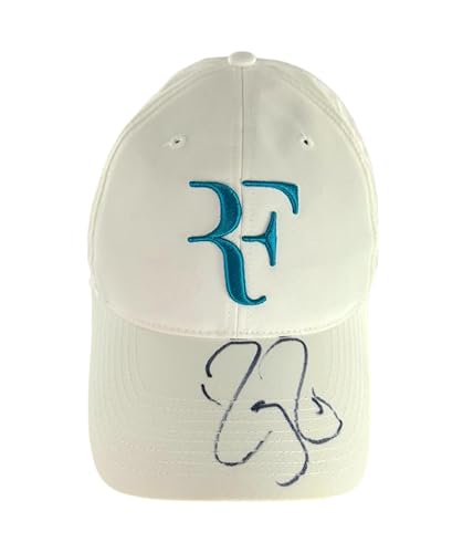 Roger Federer Signed Wimbledon Cap JSA COA