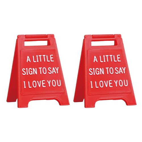 SSKHE 2 Pcs Valentine's Day Gift for Him Her Romantic Love Gift Desktop Sign Gift for Couple for Valentines Day, Wedding, Anniversary, Birthday, Christmas Decorative Book Ends