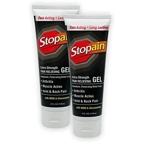 Stopain Pain Relief Gel 4oz (2 Pack) Cover