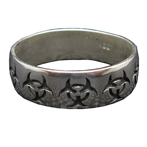 Bague argent large 7mm Empress bijou idéal pour un look urbain
